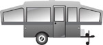 Folding, Pop-up Camper